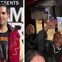Eli Roth Hosts TMZ's 'After Dark' Tour on Same Day New Movie 'Dream Eater' Comes Out