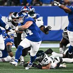 Giants know win over Eagles will have no bearing over this rematch