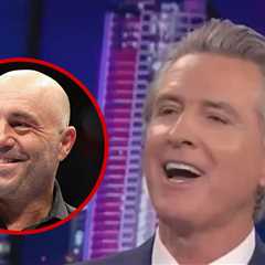 Gavin Newsom Slams Joe Rogan, Says He's Over The Dude