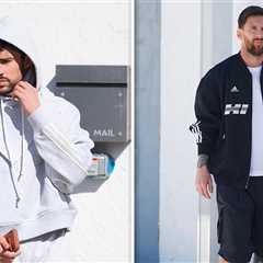 Lionel Messi, Bad Bunny Team Up For Commercial Shoot in Miami