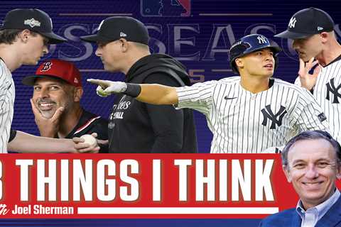 Joel Sherman’s 3 Things I Think: Max Fried, Luke Weaver and how the Yankees rebound from Game 1..