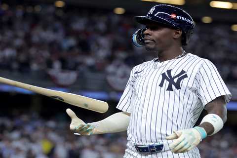 Jazz Chisholm Jr.’s postgame body language says it all after sitting Yankees’ Game 1 loss