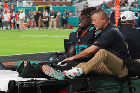 Tyreek Hill told former Dolphins teammate reason behind bizarre reaction to devastating injury