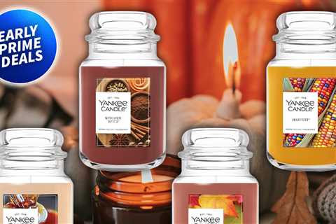 Get 40% Off Yankee Candles During Prime Big Deal Days
