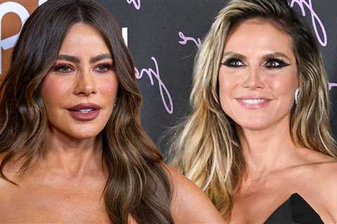 Sofia Vergara Teams Up With Heidi Klum For Maximum Hotness at Paris Fashion Week