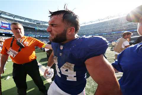 Cam Skattebo’s ‘built-up anger’ over doubters fuels his punishing Giants mentality