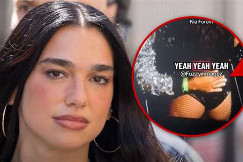 Dua Lipa's Security Slaps Away Fan's Hand As It Inches Toward Her Butt, On Video