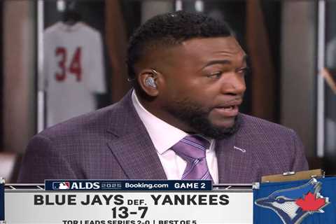 David Ortiz hilariously basks in Yankees’ misery after blowout loss to Blue Jays: ‘It’s a wrap’