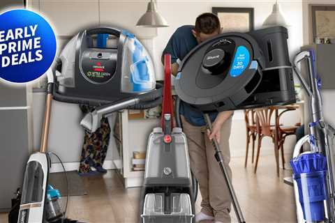 Early Prime Big Deal Days Savings on Top Brand Vacuums