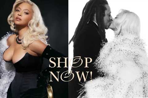 Fashion Bomb Daily Shop: Beyonce Stuns in a Black Christian Siriano Dress with a White FGM Bespoke..