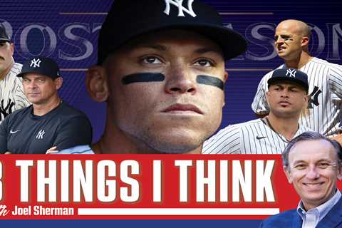 Joel Sherman’s 3 Things I Think: Judgement night for Aaron Judge and a Brett Gardner reunion idea