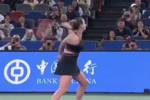 Aryna Sabalenka nearly hits ballboy with dangerous racket throw in astonishing scene
