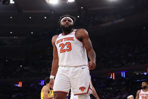 Knicks’ Mitchell Robinson load management strategy becoming clearer