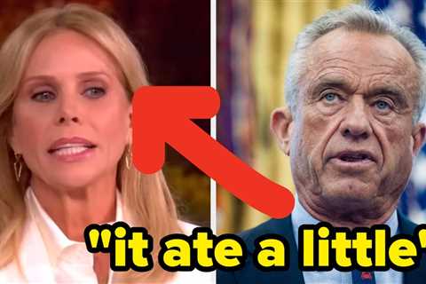 Cheryl Hines Made This Shocking Claim About RFK Jr.'s Brain Worm While Trying To Defend Him On The..