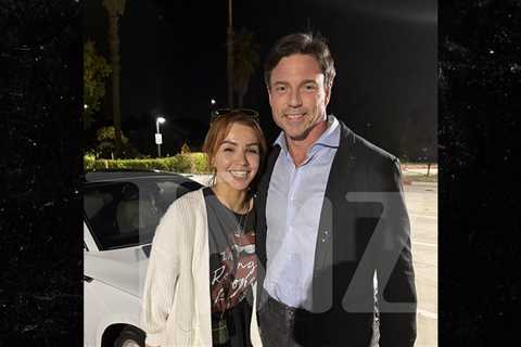 Aaron Phypers Smiles With Woman After Bonding Out of Jail