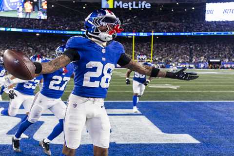 Cor’Dale Flott making notable third-year jump in Giants secondary