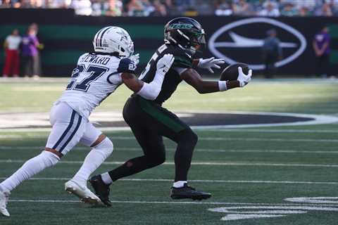 Garrett Wilson’s doubtful for Week 7 Panthers matchup in ominous Jets sign