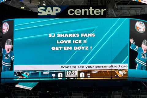 San Jose Sharks apologize for displaying message praising ICE during Hispanic heritage night