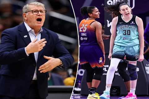 Breanna Stewart’s rocky Liberty season doesn’t worry Geno Auriemma one bit