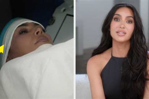 Kim Kardashian Says She Was Diagnosed With A Brain Aneurysm Following The Stress Of Her Divorce..