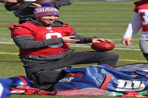 Giants’ backup Sunday kicker still in balance as Graham Gano nears return