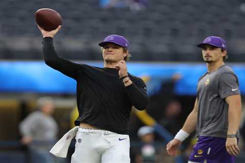 Questions swirling around J.J. McCarthy after viral sideline moment, development concerns