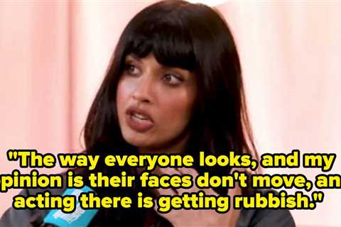 Jameela Jamil Said She Returned To The UK Because Actors In The US Aren't Aging, And The Internet..