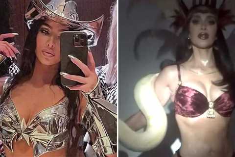 Kim Kardashian's Hottest Halloween Costumes Through The Years