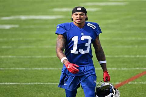 Jalin Hyatt a healthy scratch for Giants’ rematch vs. Eagles in career first