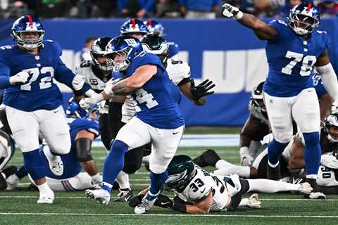 Giants know win over Eagles will have no bearing over this rematch