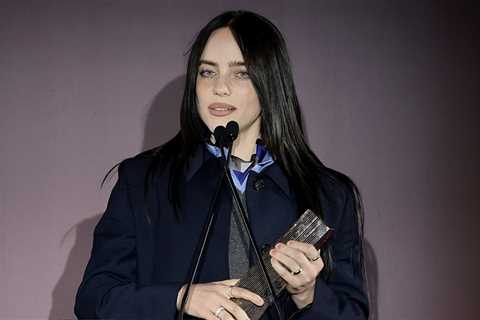 Billie Eilish Calls Out Billionaires at WSJ Magazine's Innovator Awards