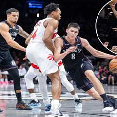 Rookie Egor Demin provides bright spot as tanking Nets fall to Raptors