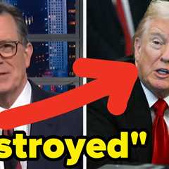Stephen Colbert Just Slammed Donald Trump And His Penis In A Shocking Monologue
