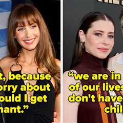 After Timothée Chalamet Implied That Being Child-Free By Choice Is “Bleak,” Here Are 25 Celebs..