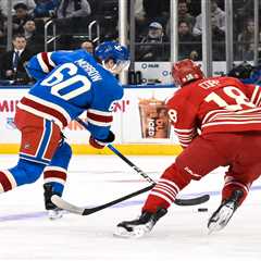 Scott Morrow getting opportunity to impress with Rangers chance extended: ‘A lot more ready’