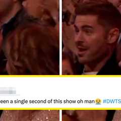 This Clip Of Zac Efron In The “DWTS” Audience Is Going Viral After He Appeared To Ask An Awkward..