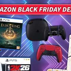 Black Friday Deals on Playstation Consoles, Controllers & Games