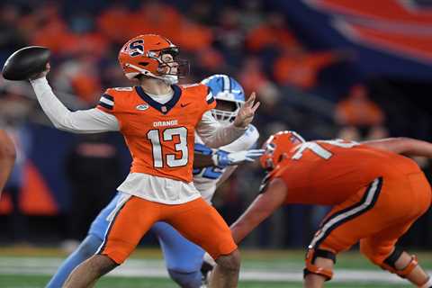Syracuse starts a prized lacrosse recruit at QB against Bill Belichick — and fails spectacularly in ..