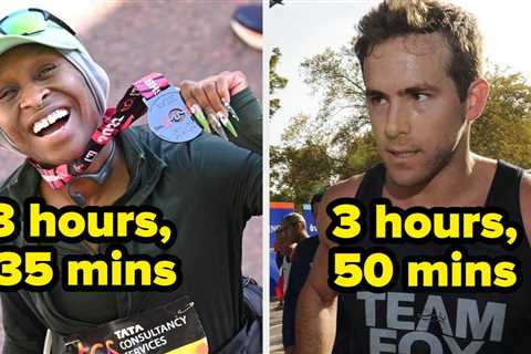 From Ryan Reynolds To Cynthia Erivo, Here Are 31 Celebs Who’ve Completed Marathons — And Their..