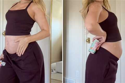 Guess the Fitness Influencer Behind This Baby Bump Pic!