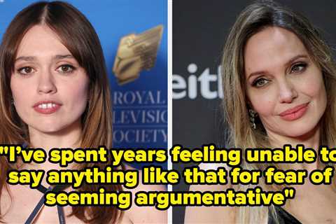 Aimee Lou Wood Just Shared The Subtle Way Angelina Jolie Encouraged Her To Stand Up For Herself..
