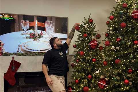 Cam Skattebo’s girlfriend shares holiday photo of Giants star back on his feet after gruesome..