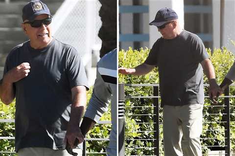 Bruce Willis Spotted Out for a Beach Stroll in Los Angeles