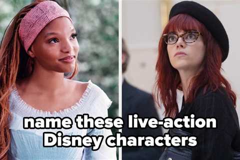 Can You Match The Live-Action Disney Character To The Animated Original?