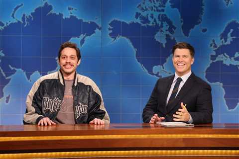 Pete Davidson Surprises on ‘SNL,’ Jokes About Ferry Boat He Bought With Colin Jost: Watch