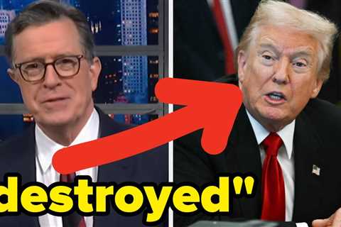 Stephen Colbert Just Slammed Donald Trump And His Penis In A Shocking Monologue