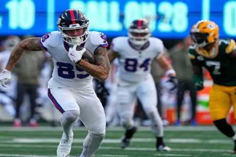 Isaiah Hodgins’ chaotic road back to the Giants brought what he always wanted