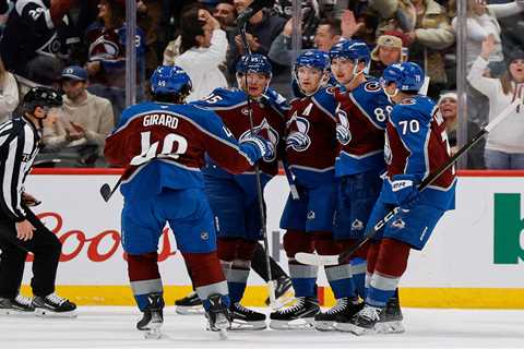 Rangers’ gap with Avalanche on full display in loss that extends skid to three games