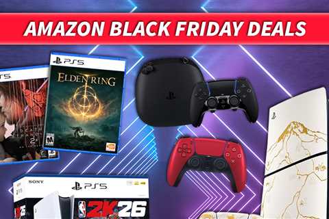 Black Friday Deals on Playstation Consoles, Controllers & Games