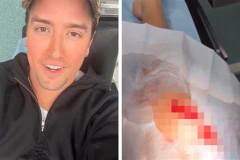 Big Time Rush's Logan Rushed to Hospital After Slicing Open Knee Onstage, See Pic